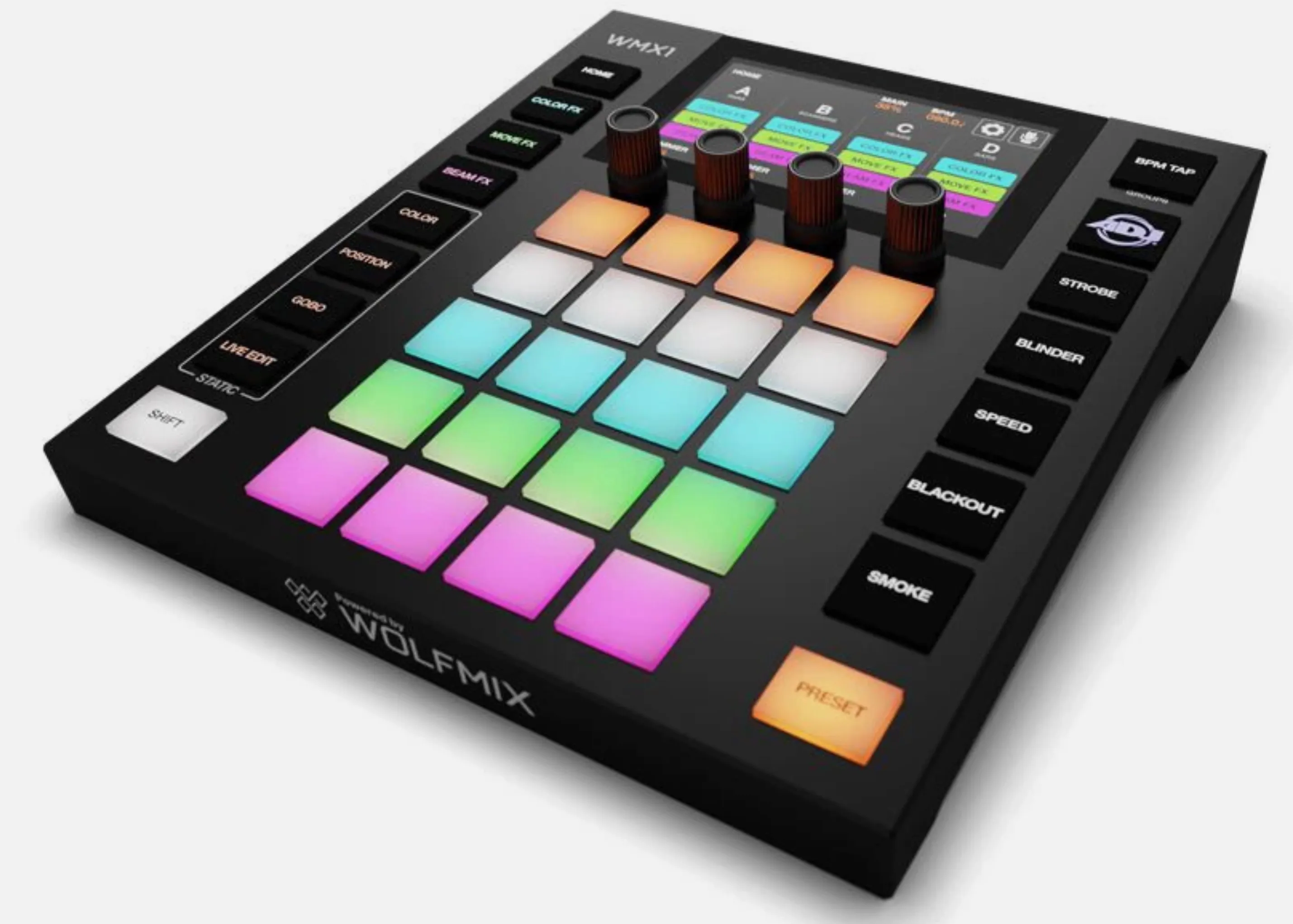 Wolfmix WMX1 Standalone DMX Lighting Controller - Excellent Condition